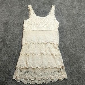 American Eagle lace mini dress